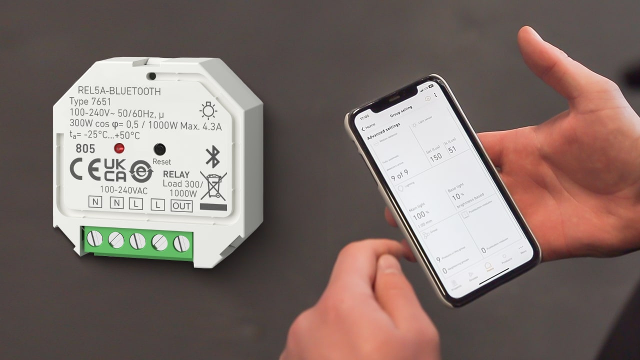 Smarte Installation mit Bluetooth Mesh: STEINEL System-Komponenten